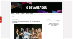 Desktop Screenshot of odevaneador.com